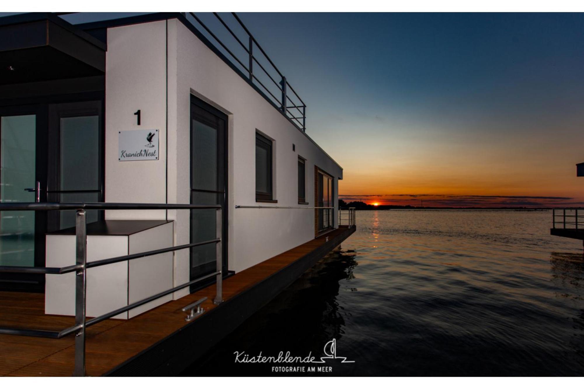 ריבניץ-דאמגארטן Ostsee Hausboot - Kranichnest Lp1 מראה חיצוני תמונה
